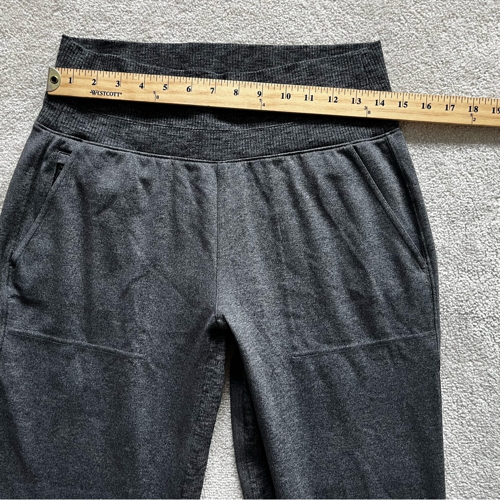 Athleta Dark Gray Heather Jogger Track Pants - Picture 7 of 10